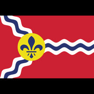 Giant St. Louis Flag Sticker